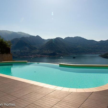 Italian Vacation Homes - Panoramic Villa Parzanica Luaran gambar